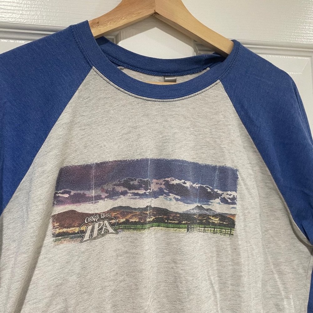 Oskar Blues IPA Beer 3/4 Sleeve Baseball shirt - Medium